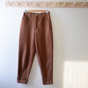 Vintage high rise barrel pants